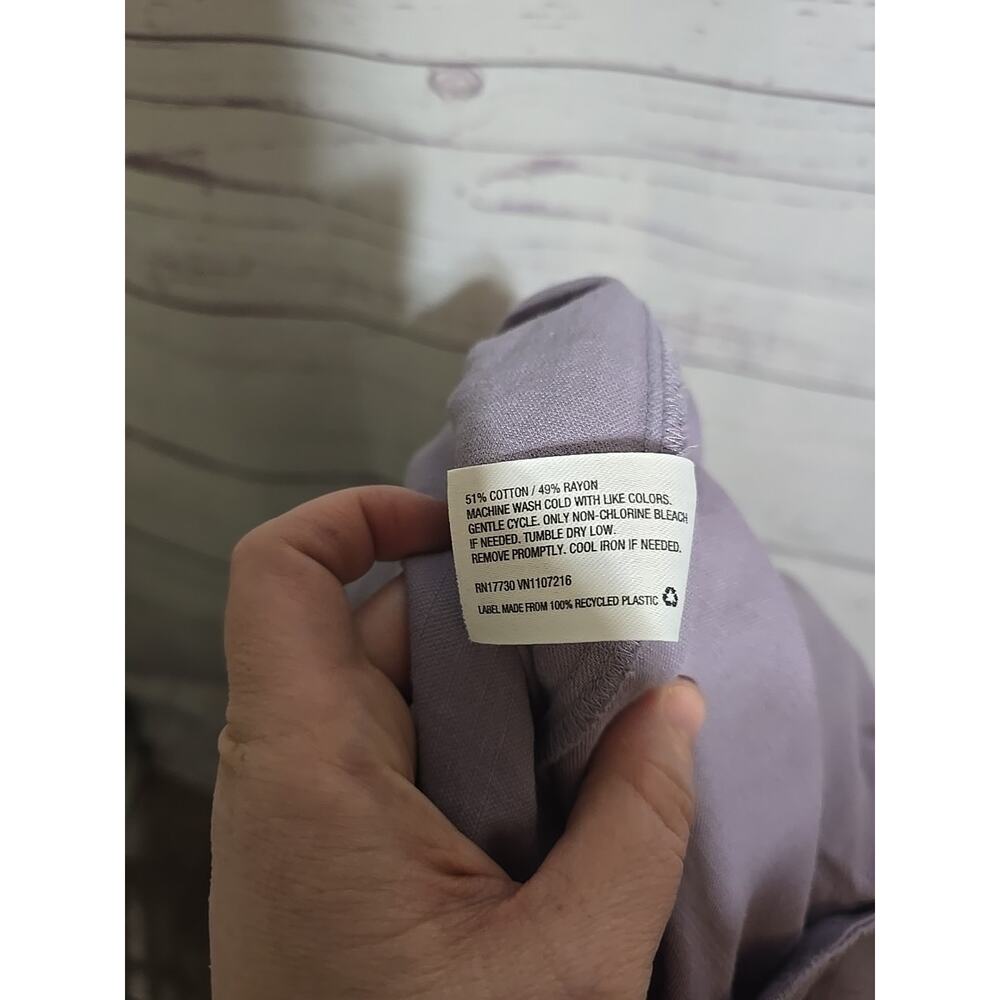 The Nines By Hatch Button Front 3/4 Sleeve Matern… - image 6